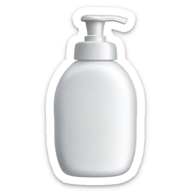 cerave washing foam bottle sticker