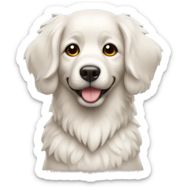 Perro con alas sticker