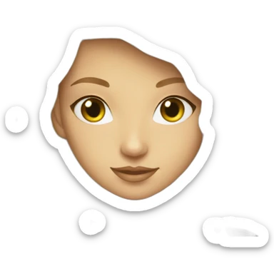 hot catgirl blonde swim suit sticker