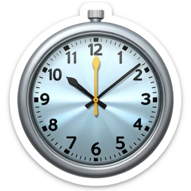 CLOCK FLYING sticker