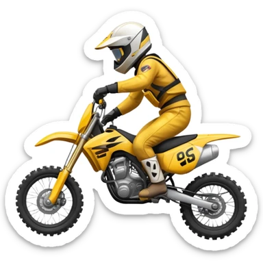 Motocross sticker