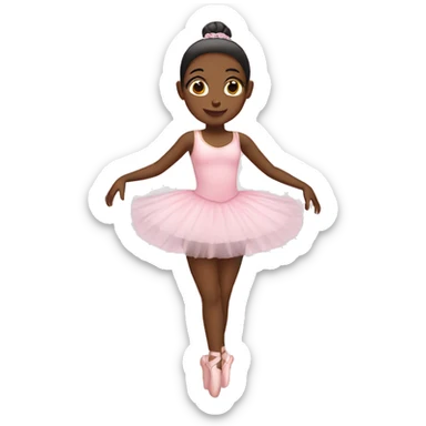 ballerina pink sticker