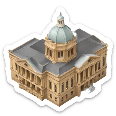 Adelaide town hall (aus) sticker