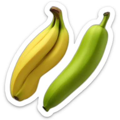 Platano y CATA sticker