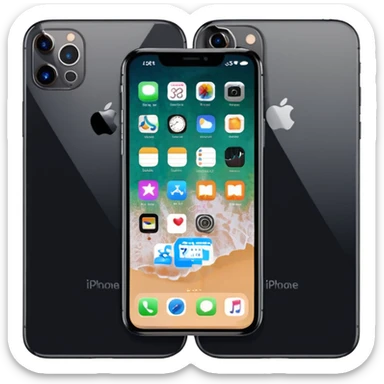 iPhone 16 pro max black 128GB sticker
