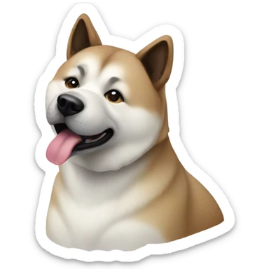 American Akita  sticker