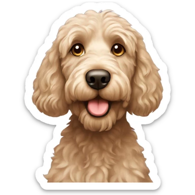 Labradoodle sticker