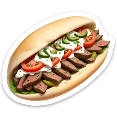 Beef gyro  sticker