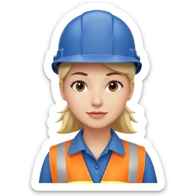30-year-old female logistics center manager sticker