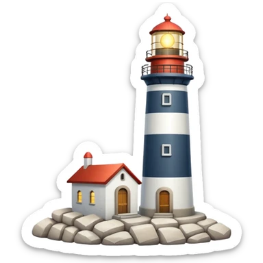 lighthouse sticker
