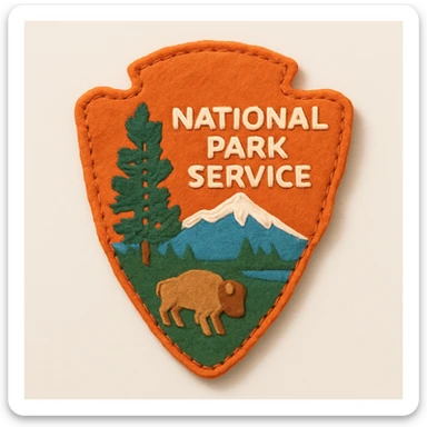national park service sticker
