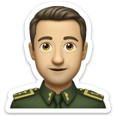 Volodymyr Zelenskyy sticker