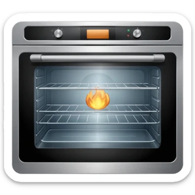 Oven sticker