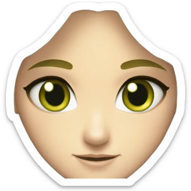 Princess-Zelda-greeneyes sticker