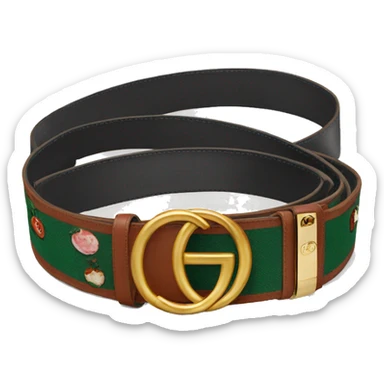 EBT card Gucci belt sticker