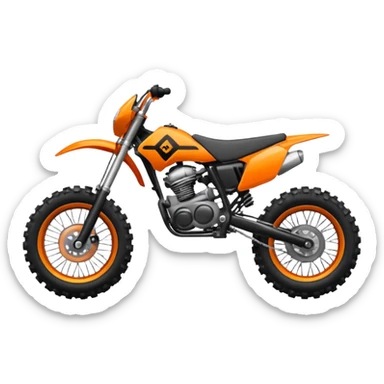 Dirtbike  sticker