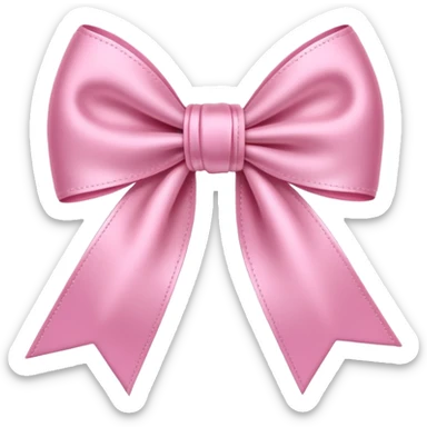 Pink ribbon sticker