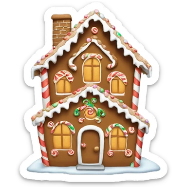 Gingerbread house  sticker