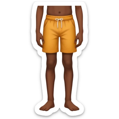 Indian boy looking between his legs backwards sticker
