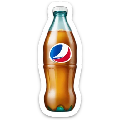 Pepsi cola bottle sticker