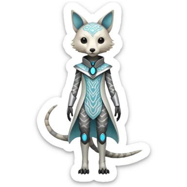 Modern Vernid-Trico-species by LiLaiRa full body sticker