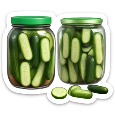 Pickle sticker