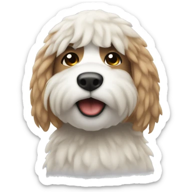 Conejito peludo sticker