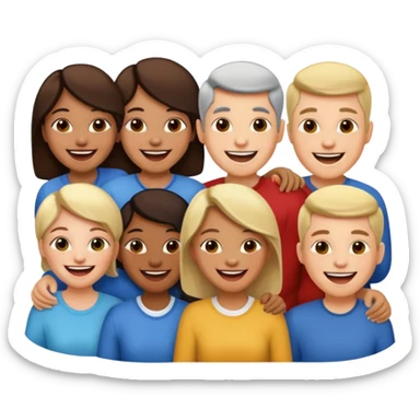 groups of people sticker