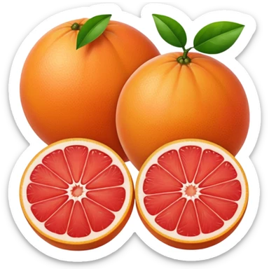 grapefuit  sticker