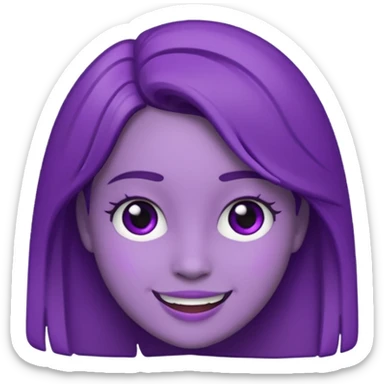 Violetta emoji sticker