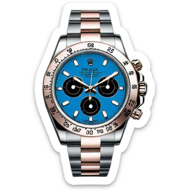 blue rolex sticker