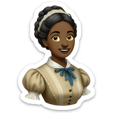 seamstress of the late 19th century sticker