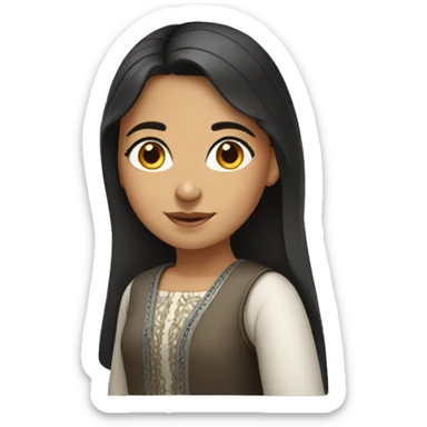 Armenian girl sticker