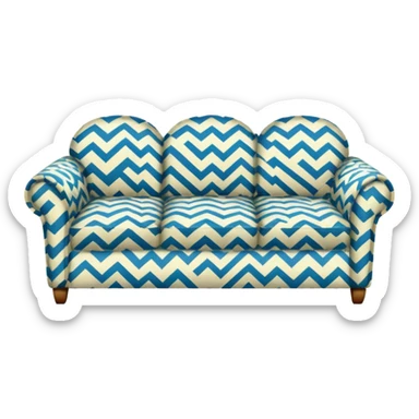 Couch or lamp in box
 sticker