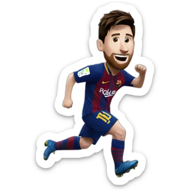Messi dancing  sticker