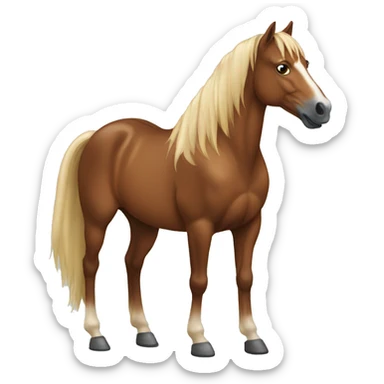 Horse sticker