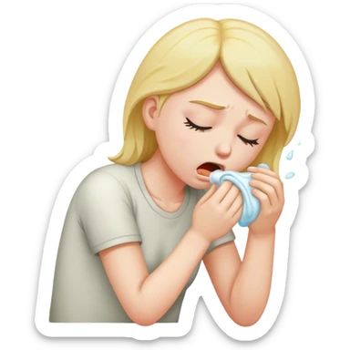 Vomiting sticker
