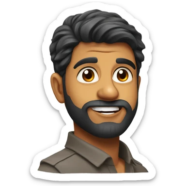 SANDALWOOD ACTOR Rakshith shetty sticker