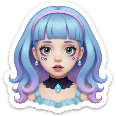 Melanie martinez portals void character sticker