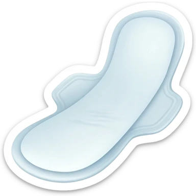 Sanitary pad sticker
