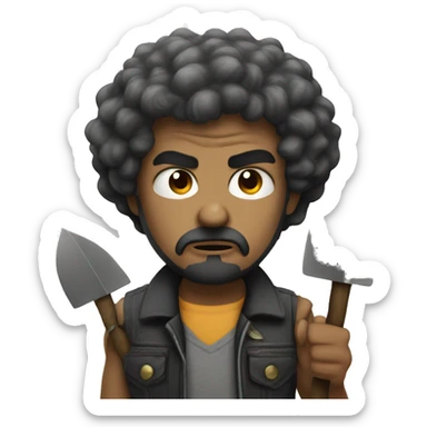 Nice with angry ace sticker