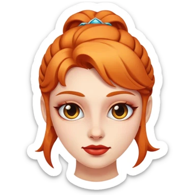 Valeska clean girl sticker