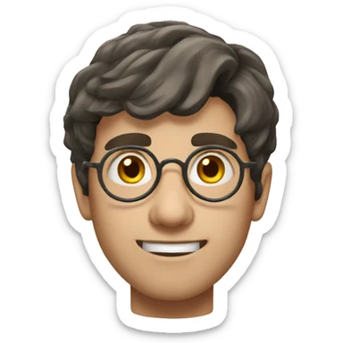 A character from harry potter sticker