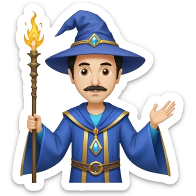 Borat definition of mage sleeve sticker