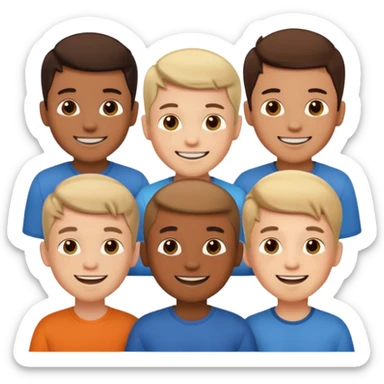 Boys is finished sticker