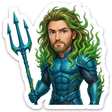 Aquaman from DC Universe sticker