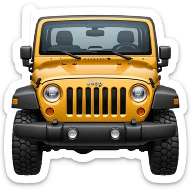 Jeep wrangler  sticker