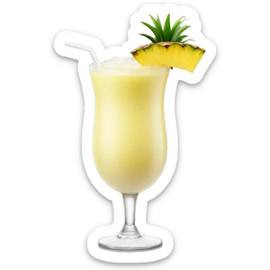 Piña colada sticker