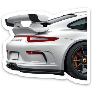 Porsche 911 gt3  sticker