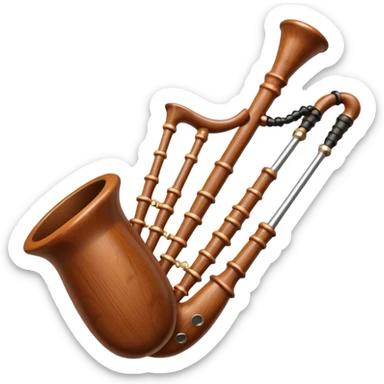bagpipes sticker